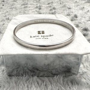 kate spade Idiom Bangle "IN A TWINKLING" - Silver
